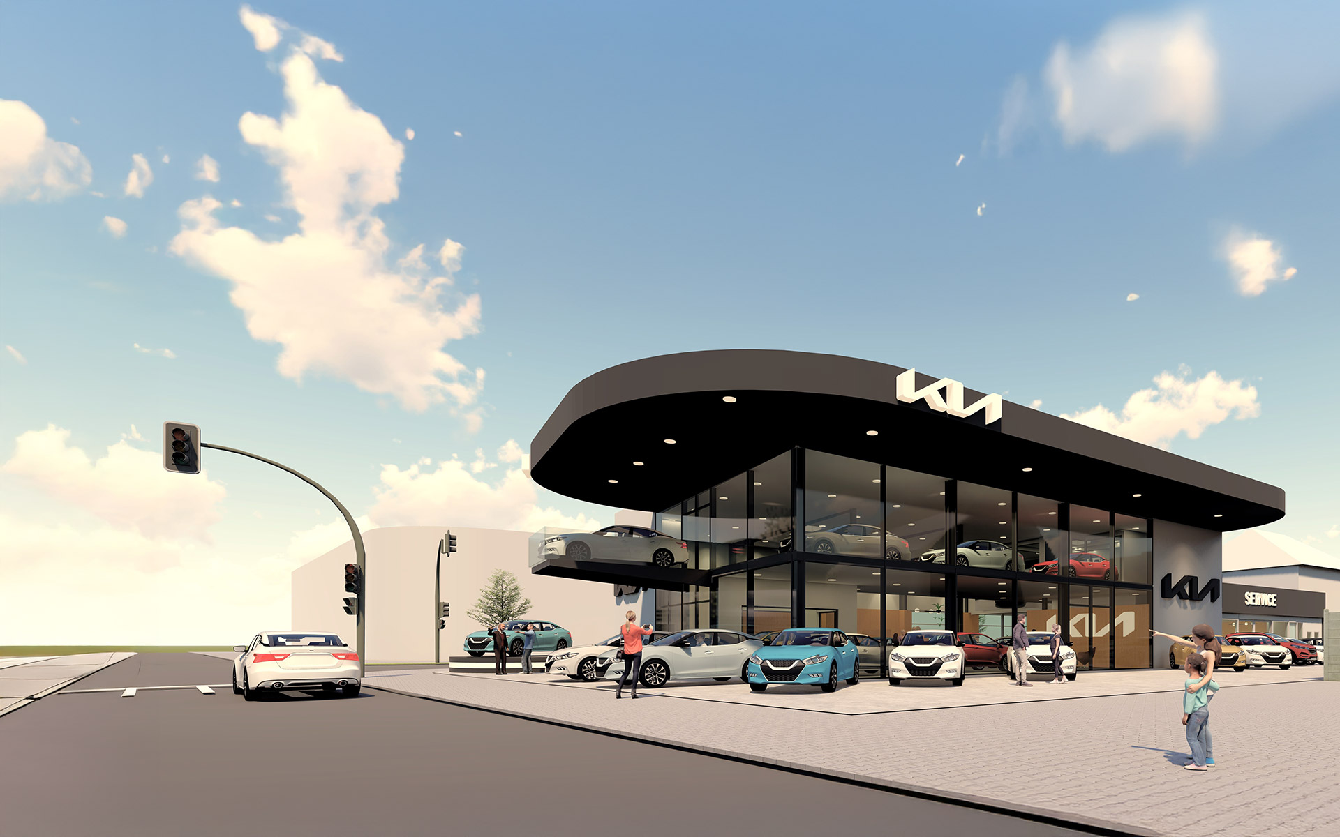 Umbau Autohaus Pöschl