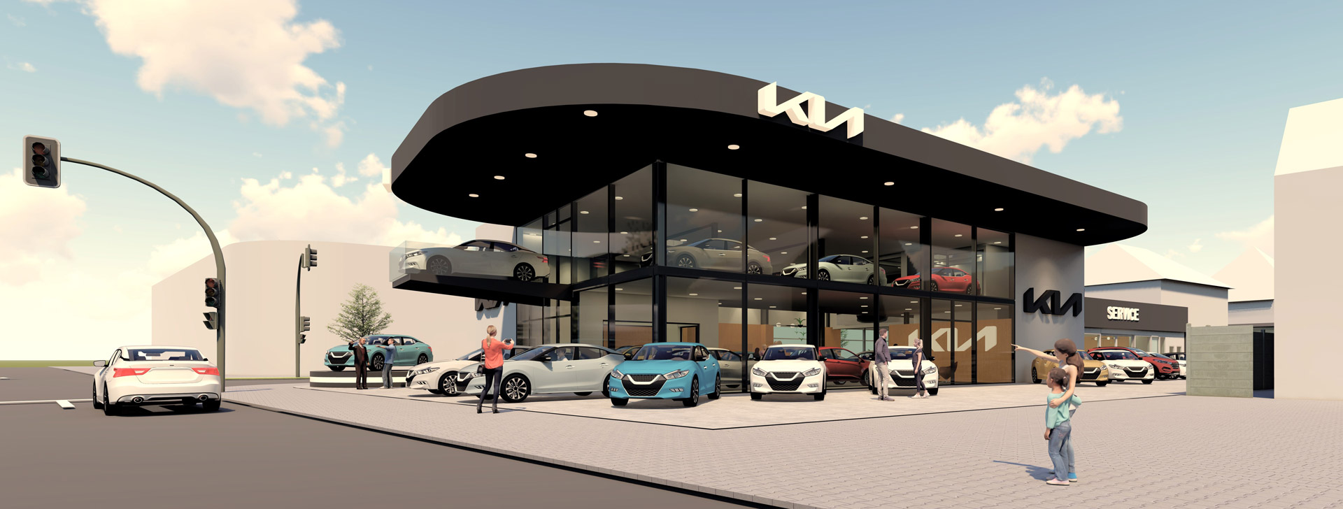 Kia Autohaus Pöschl Umbau